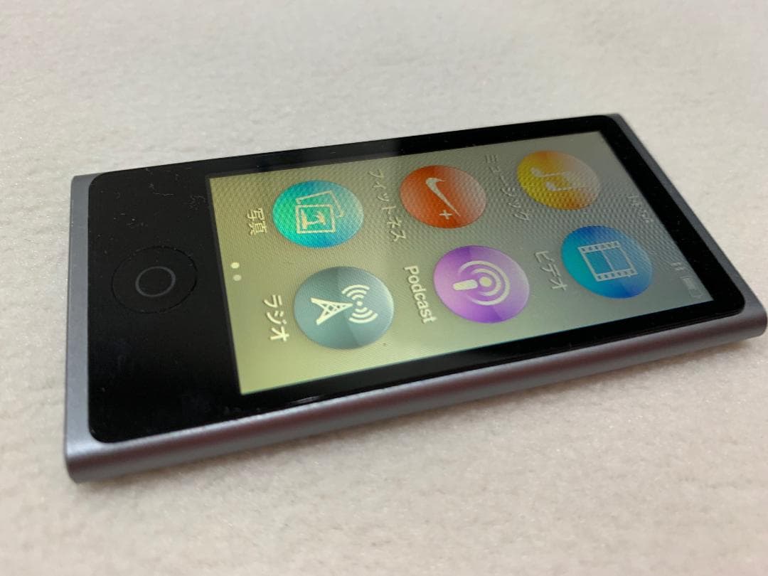Apple iPod nano 第7世代 16GB スペースグレー