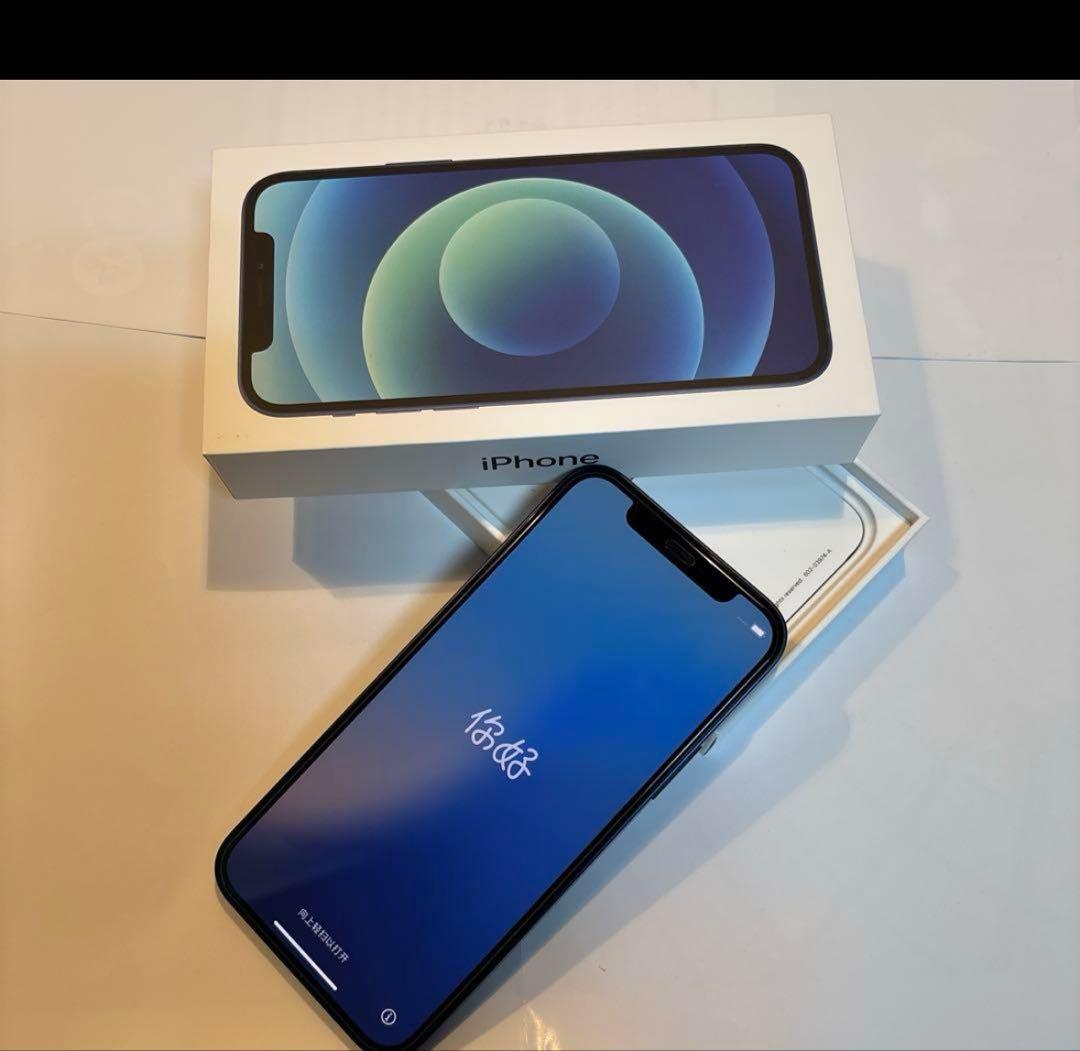 早い者勝ちiPhone12 ブルー
