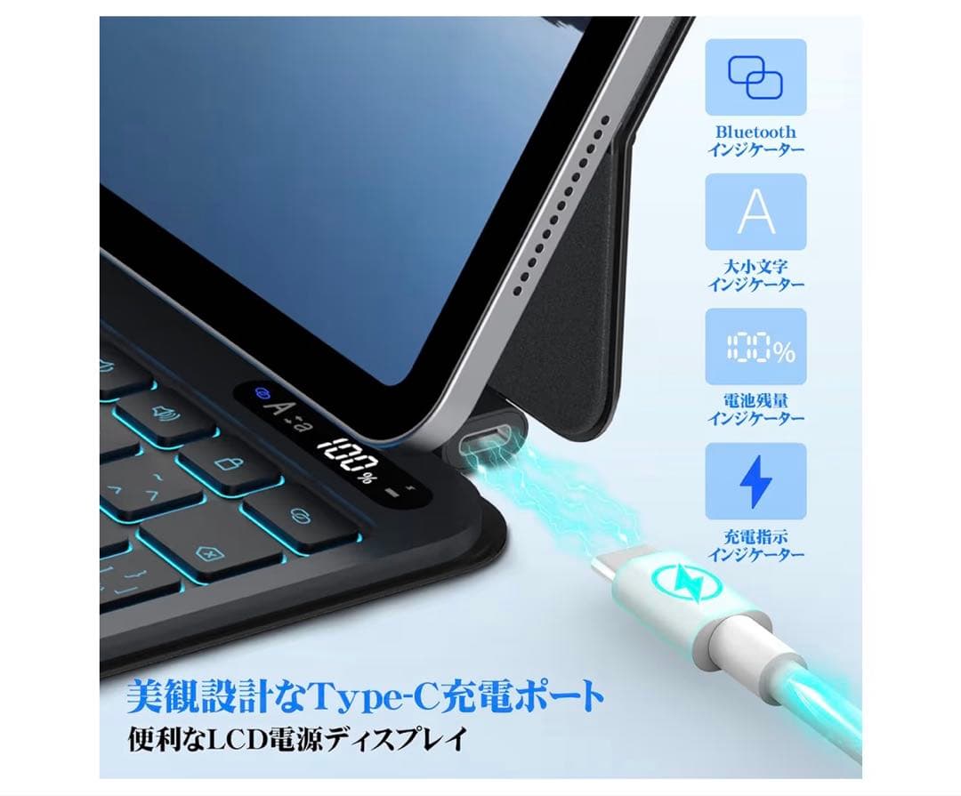 BETTDOW マジックキーボード iPad Air7& Air6 11inch