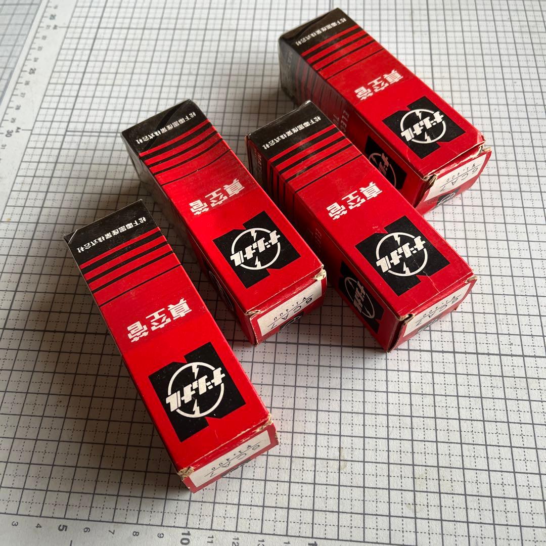 松下電器　6CA7 真空管 4本セット