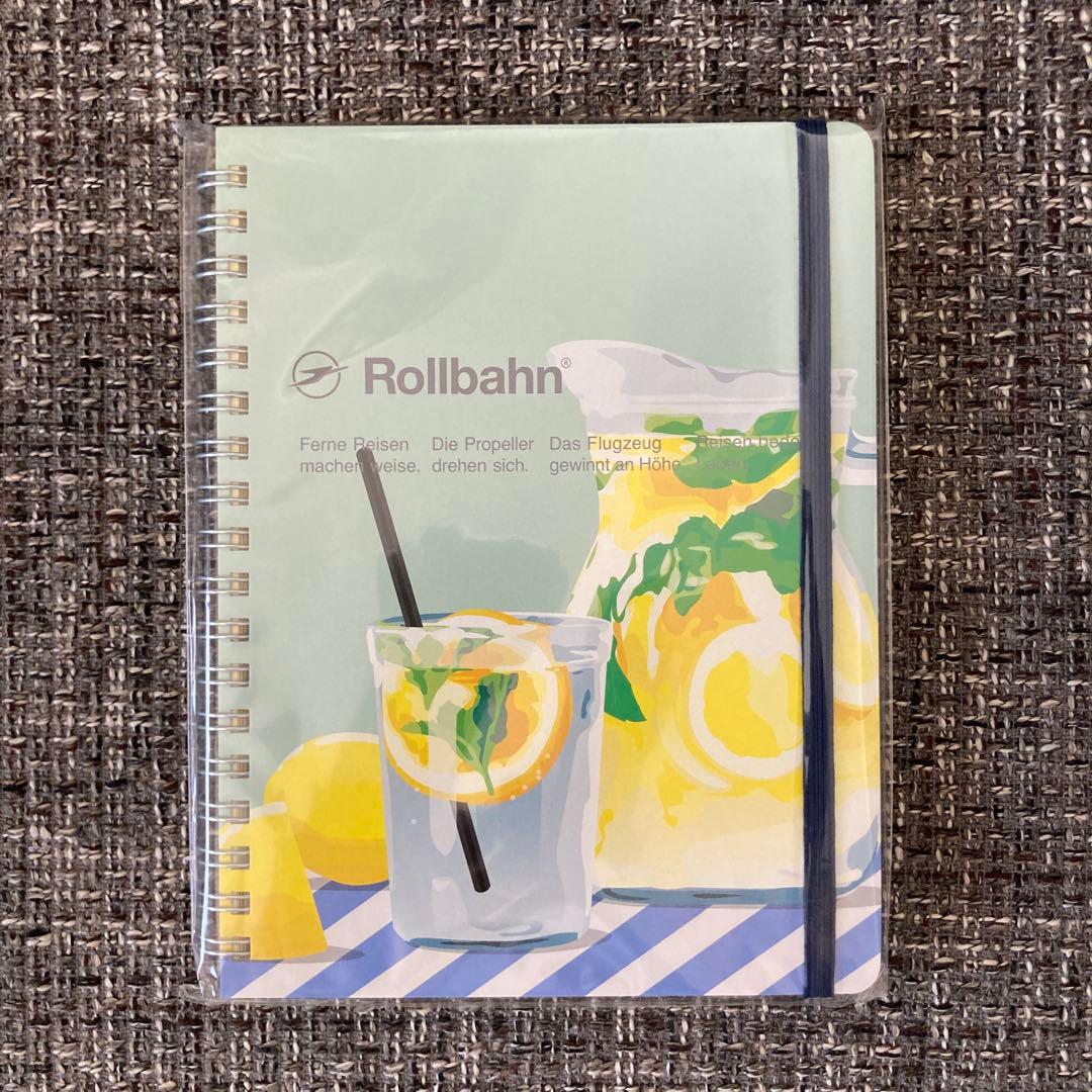 Rollbahn ロルバーン メレンダ ポケット付メモL 4冊セット