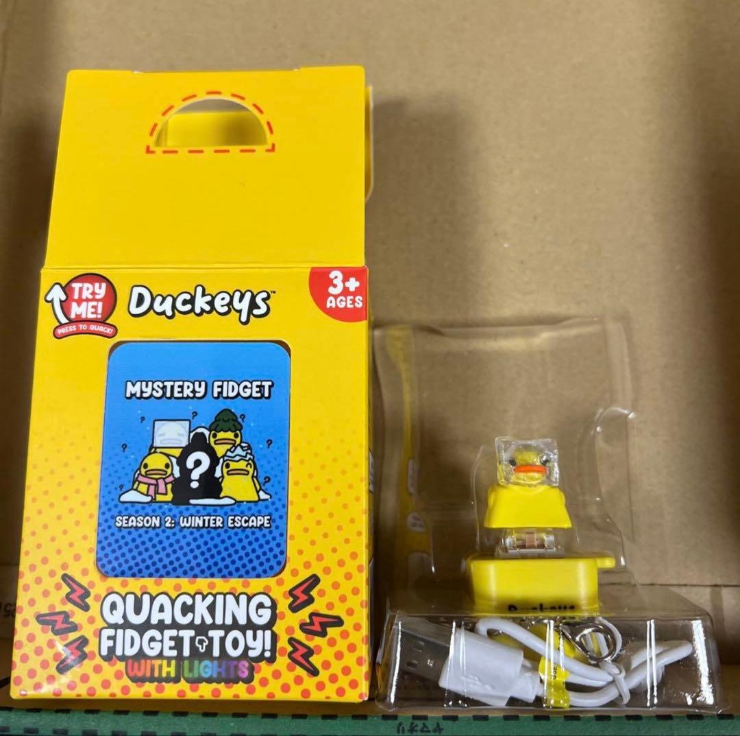 Duckeys Quacking キーキャップ イエロー 氷 2点セット