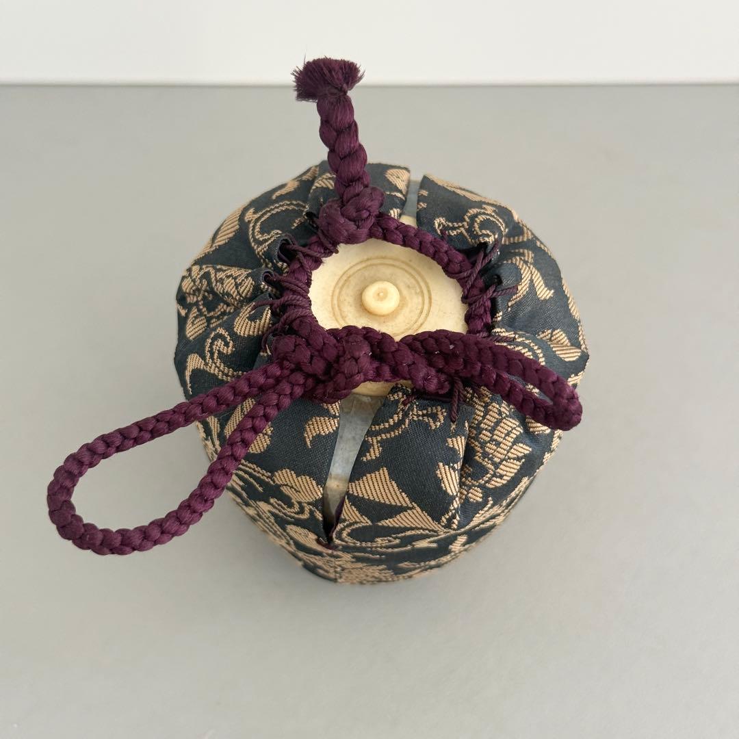 茶道具　松月造　茶入