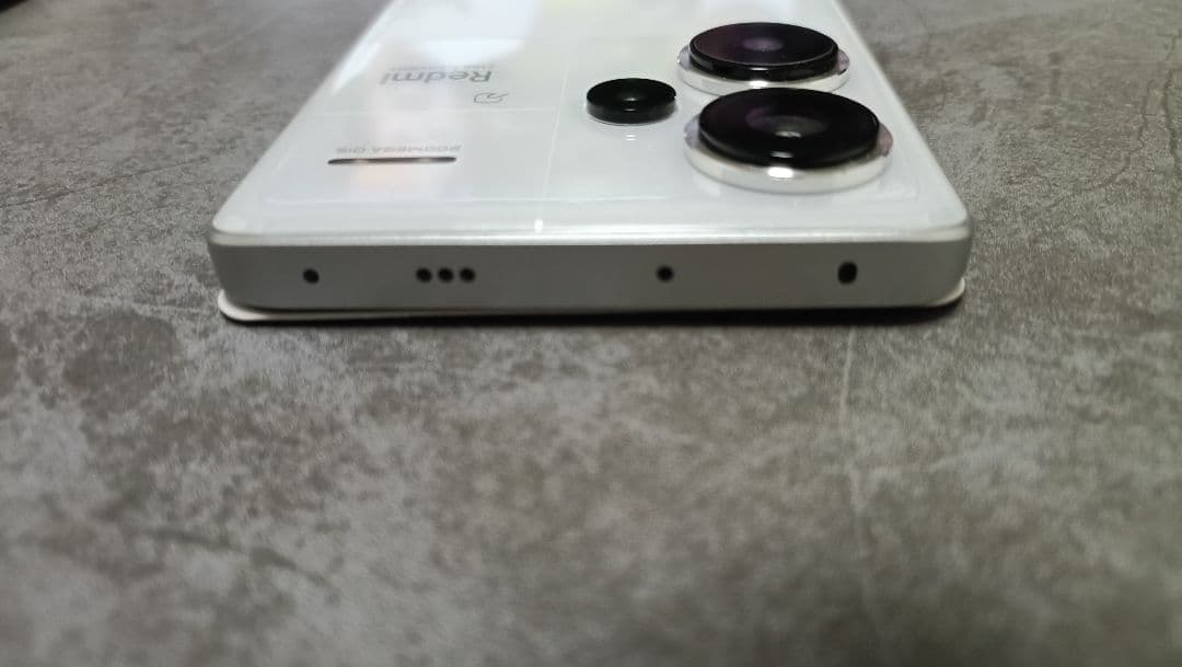 即納 超美品 Redmi Note 13pro+ 5G ホワイト 付属品 特典付
