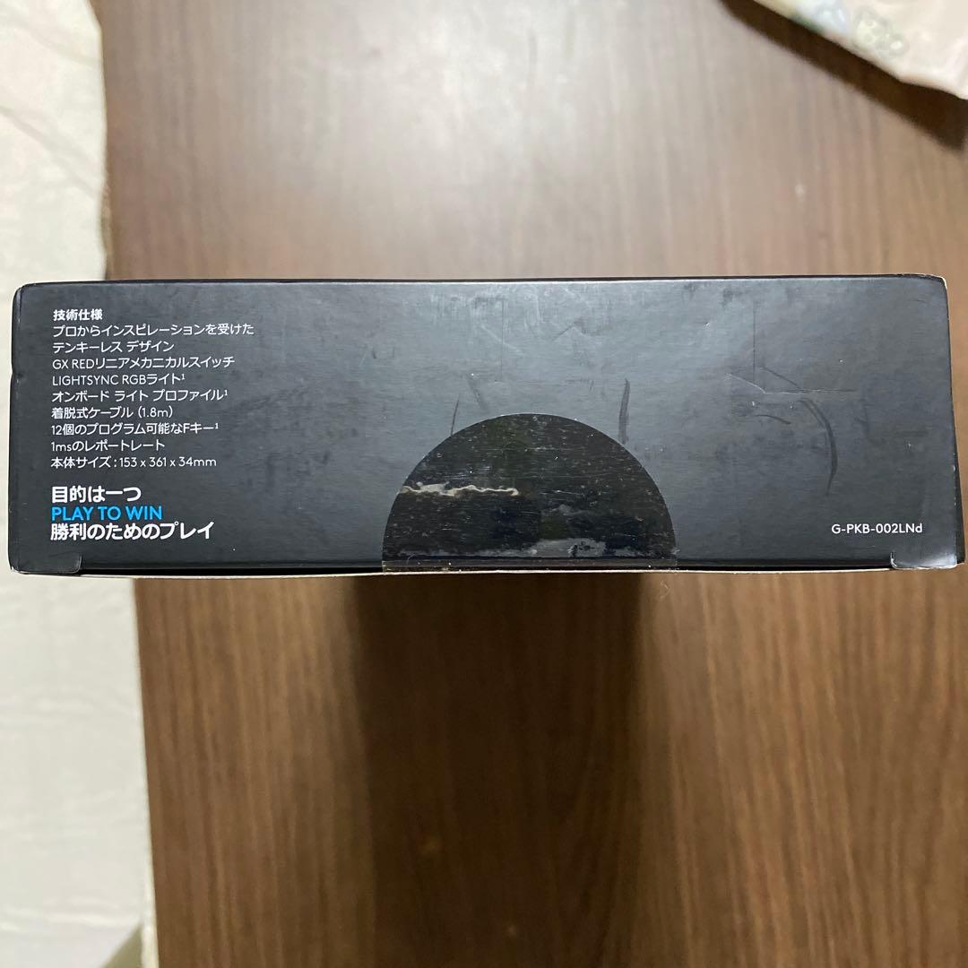 未開封　Logicool G PRO G-PKB-002LN 赤軸