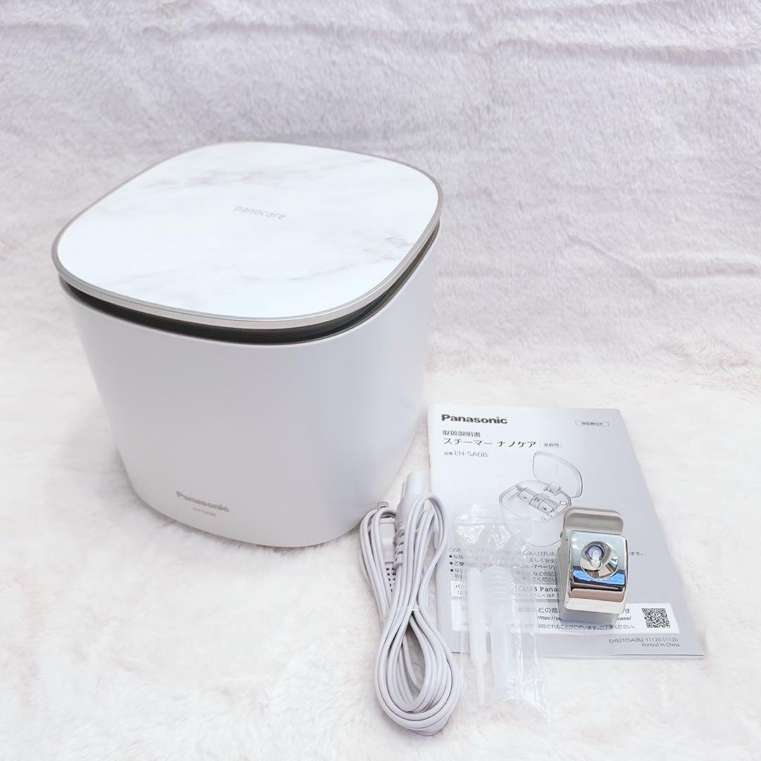 ほぼ未使用⭐️付属品完備》Panasonic ナノケア スチーマー EH-SA0B