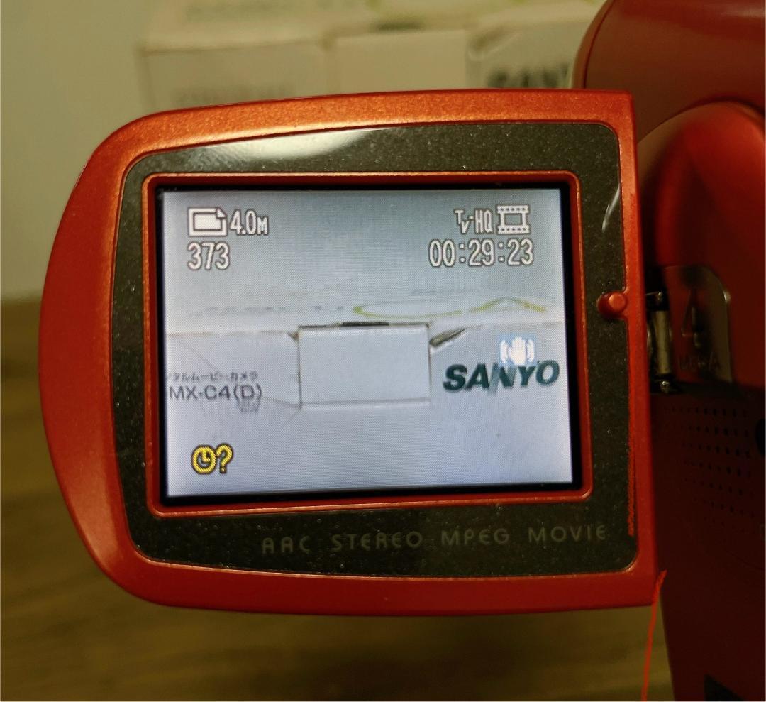 【動作品】 SANYO DMX-C4 デジタルビデオカメラ 本体