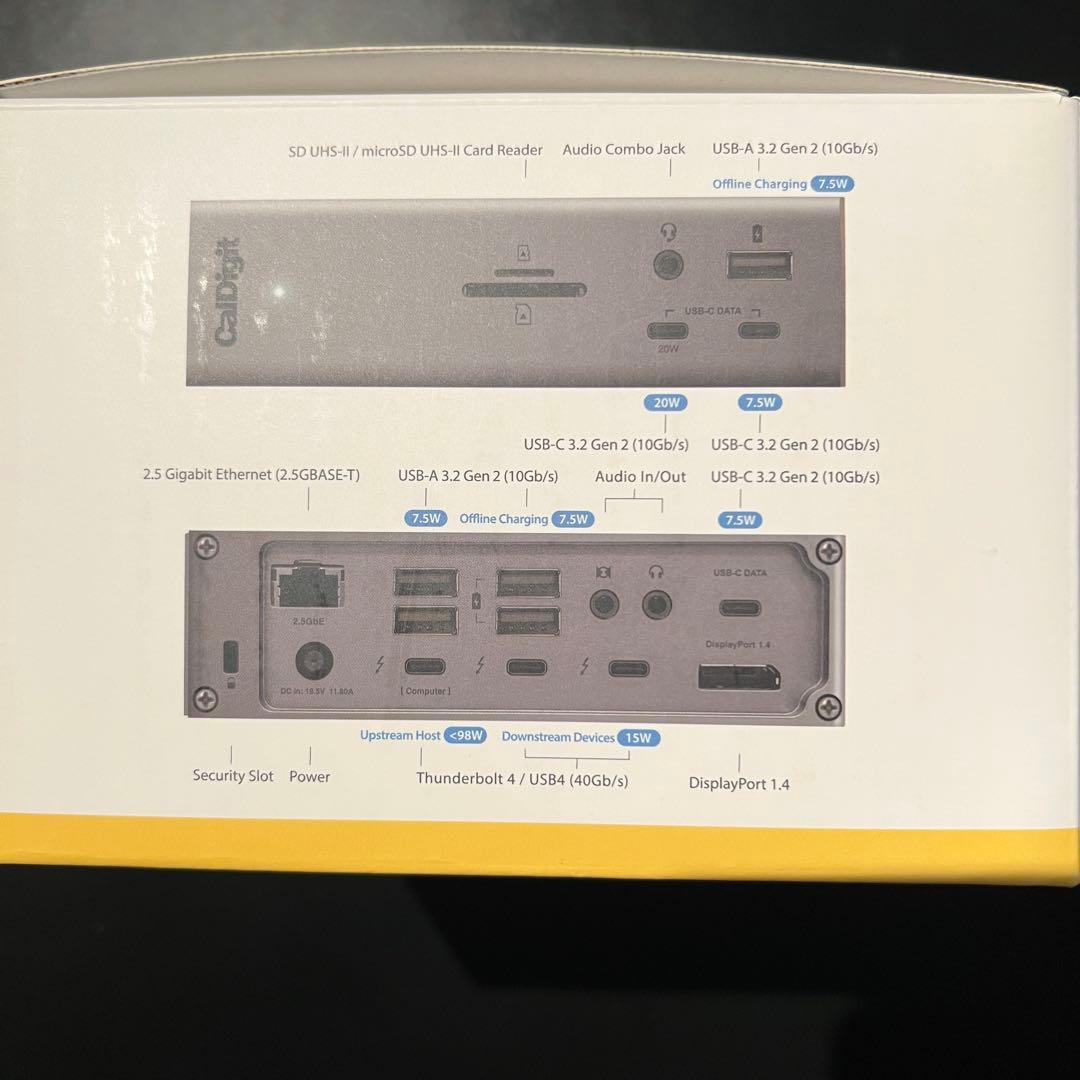 CalDigit Thunderbolt Station4 新品