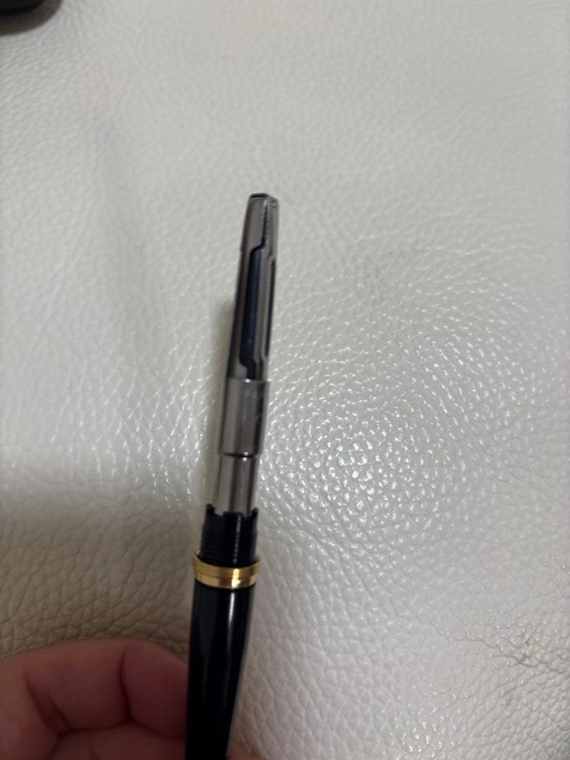 PARKER 万年筆 MADE IN USA ブルー×ゴールド パーカー