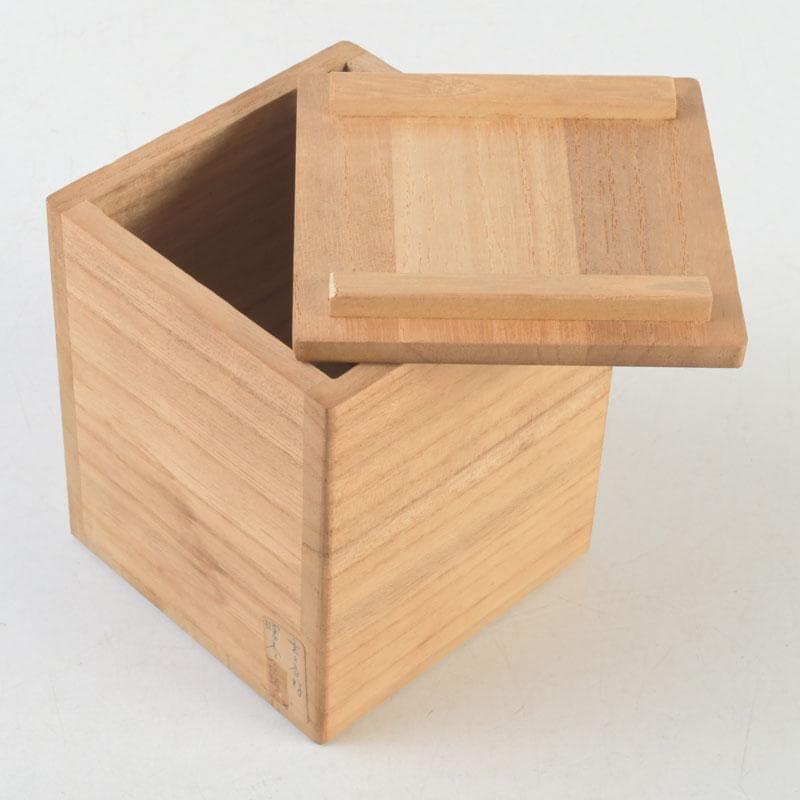 茶道具　塗師　岡本陽斎作　あけぼの棗　共箱　V　A30