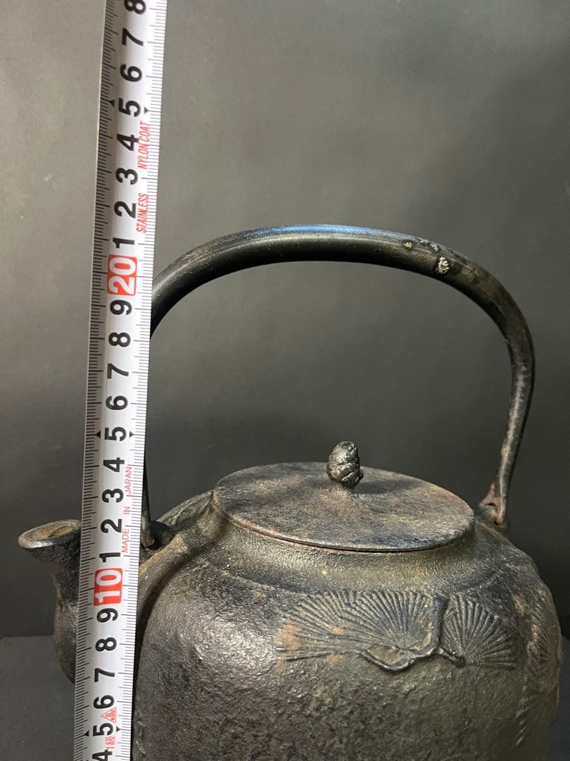 鉄瓶 茶道具 南部鉄器 アンティーク 湯沸かし 金属工芸 煎茶道具 茶器 鉄器