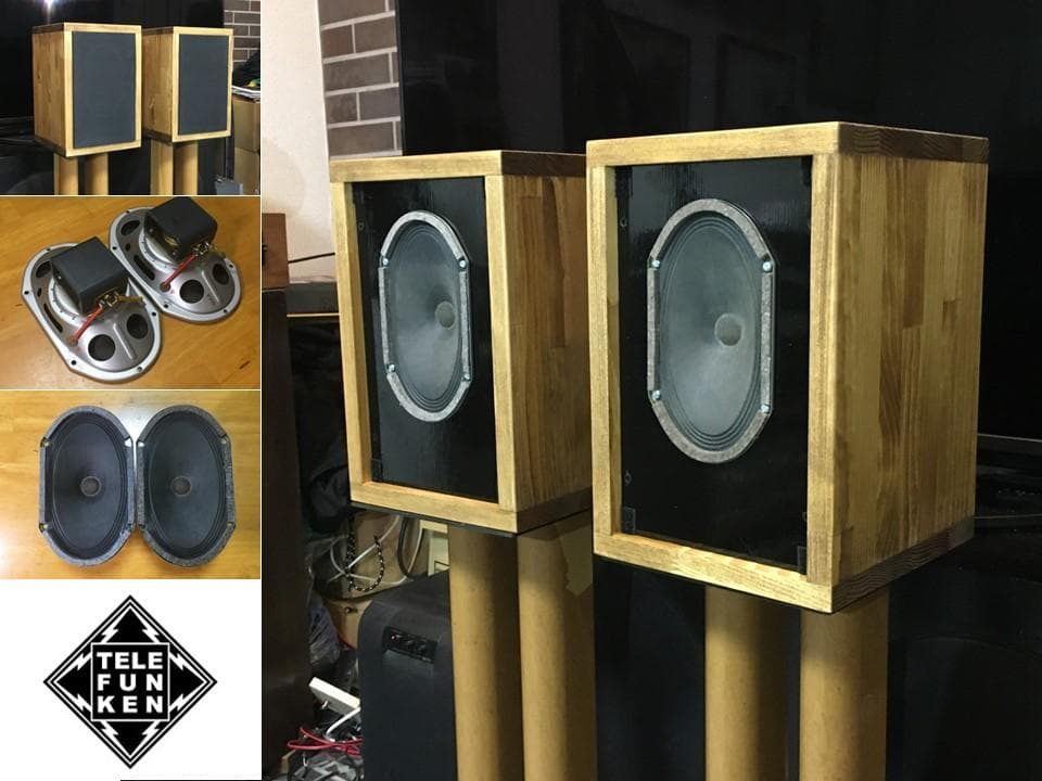 Telefunken録音モニター/ブックシェルフスピーカー ペア高能率・高分解能
