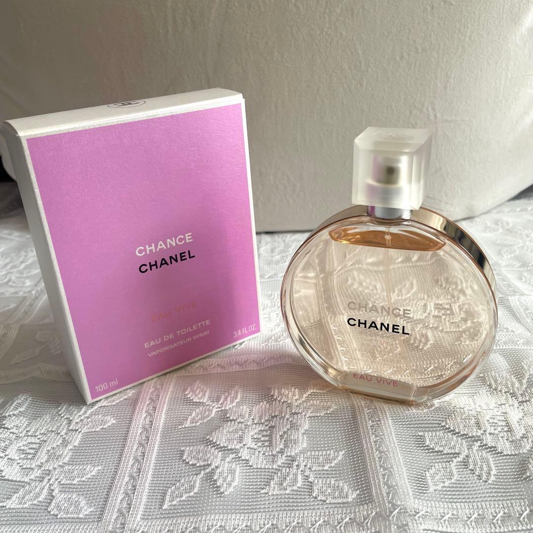美品 CHANCEチャンス CHANELシャネル オードトワレ100ml 香水