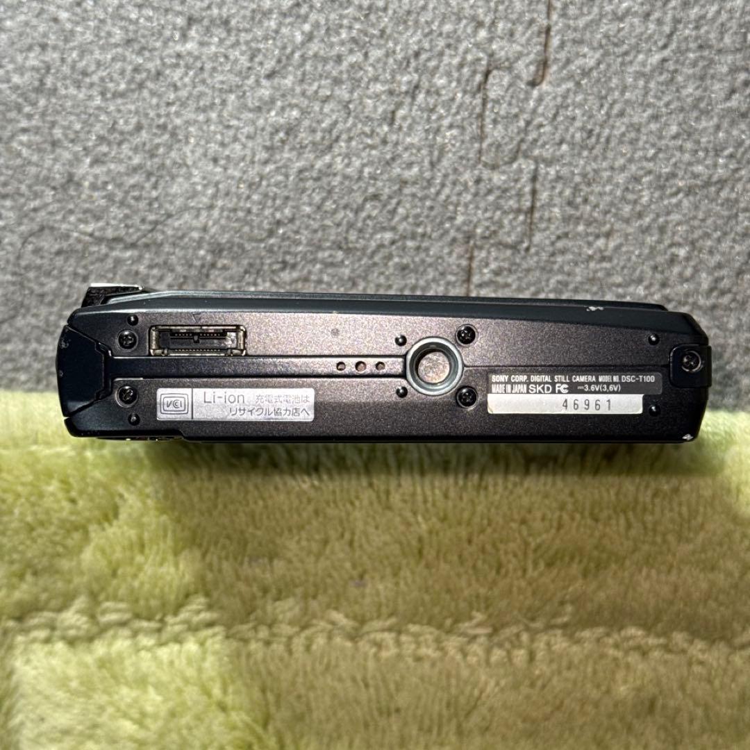 ☆動作OK デジカメ SONY DSC-T100 バッテリー付き