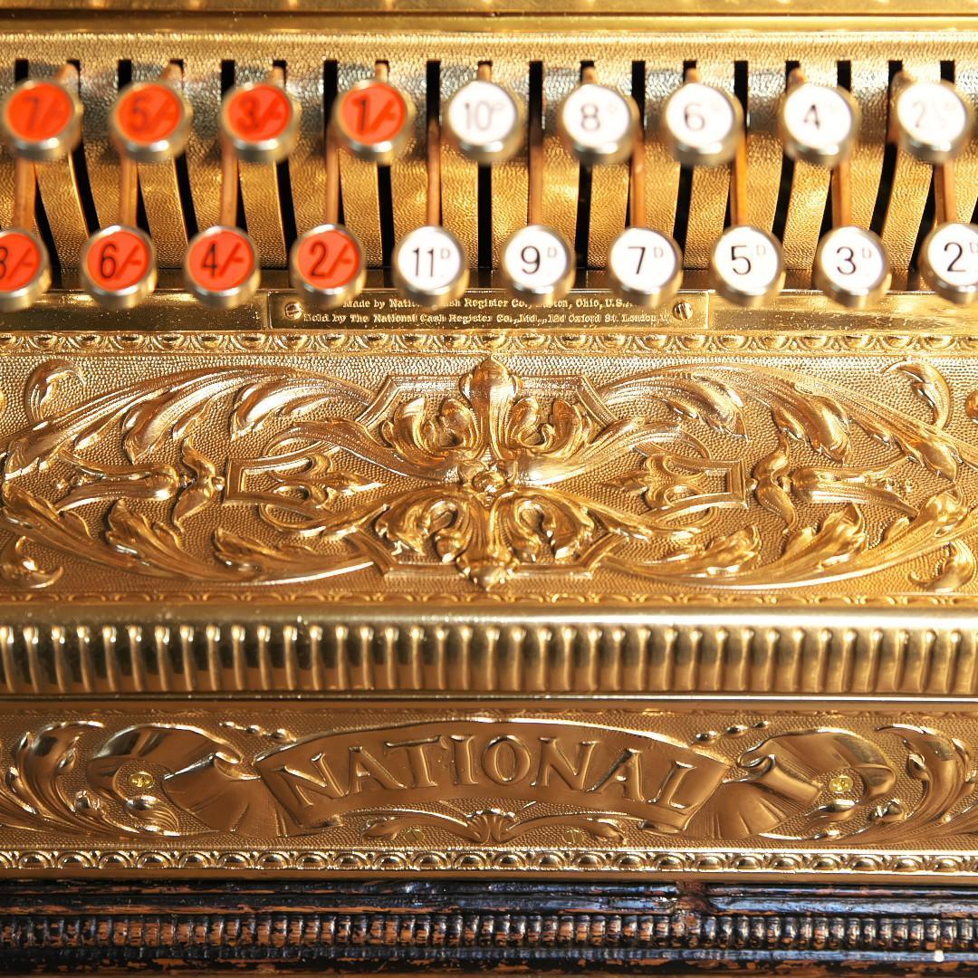 アンティークレジスター National Cash register 36