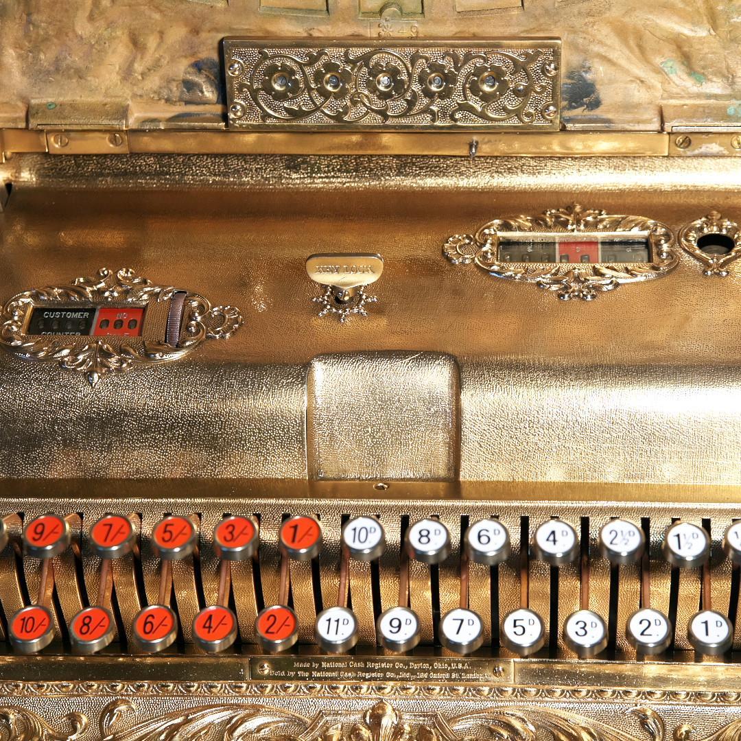アンティークレジスター National Cash register 36