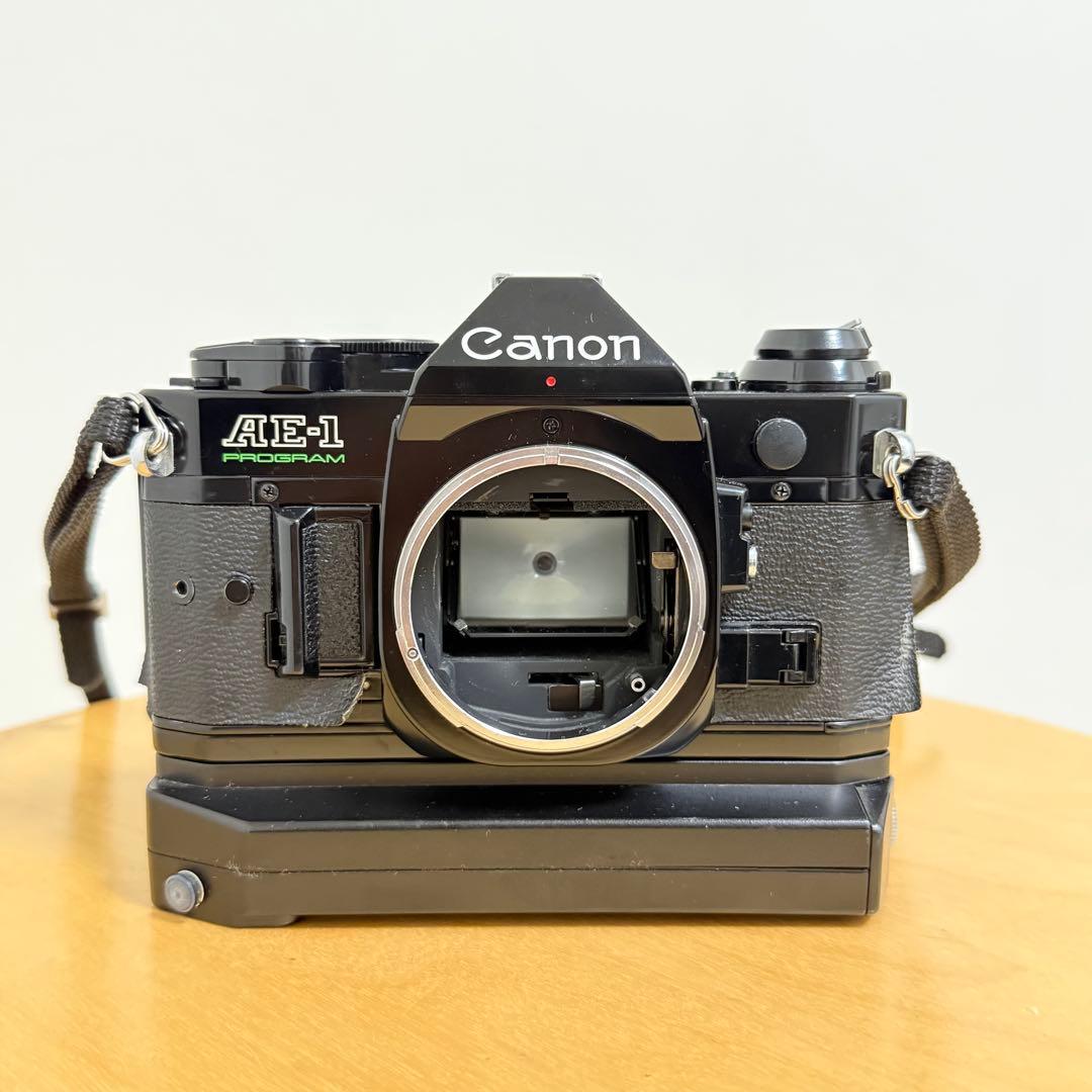 Canon AE-1 フィルム一眼レフカメラ Power Winder A2