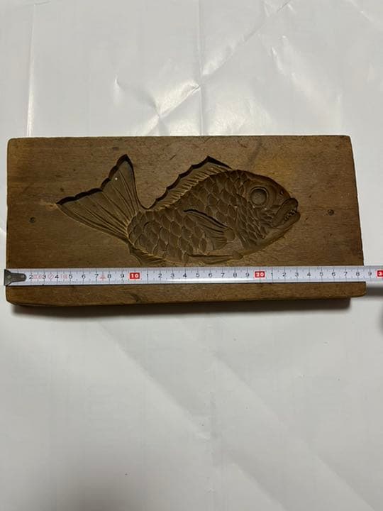 和菓子　型枠　木枠　木型　鯛と甲羅