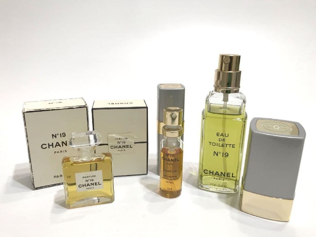 香水シャネルCHANEL No19パルファム15ml 14ml EDT100ml