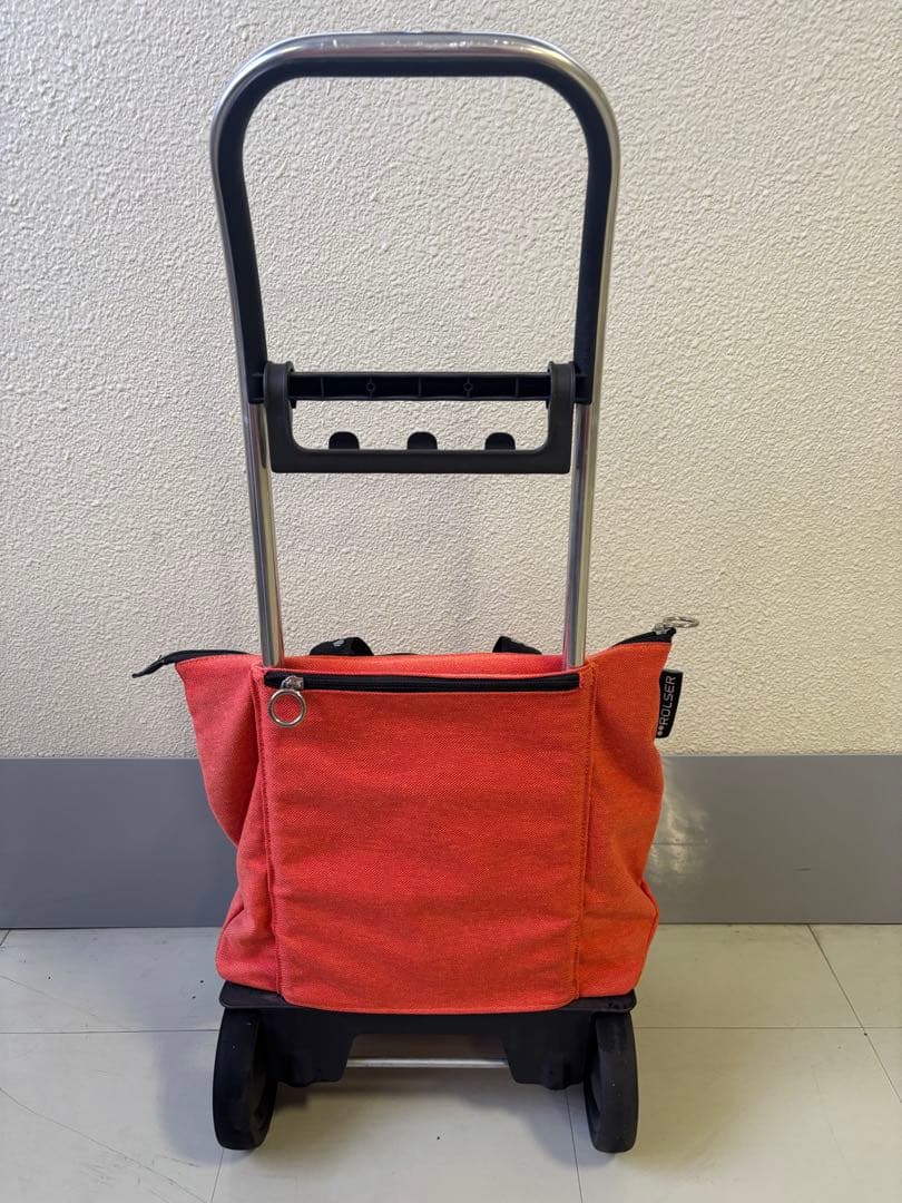 ROLSER MINI GENT キャリーカート オレンジレッド