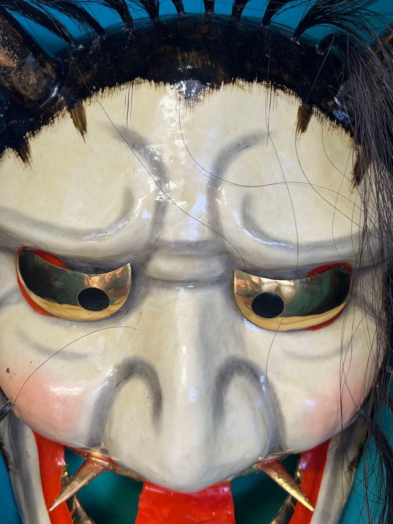 ★石見大田　飾面　般若面　厄除け　魔除★石見神楽　神楽面　お面