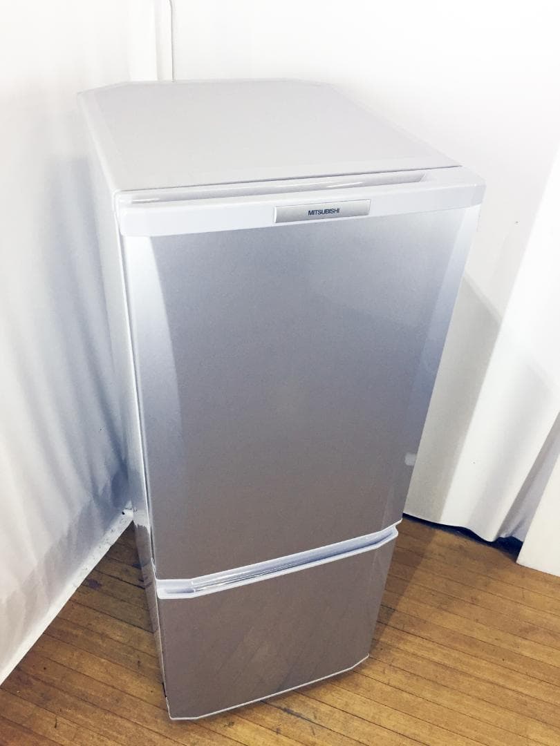美品 中古 三菱 146L 冷蔵庫【MR-P15S-S】