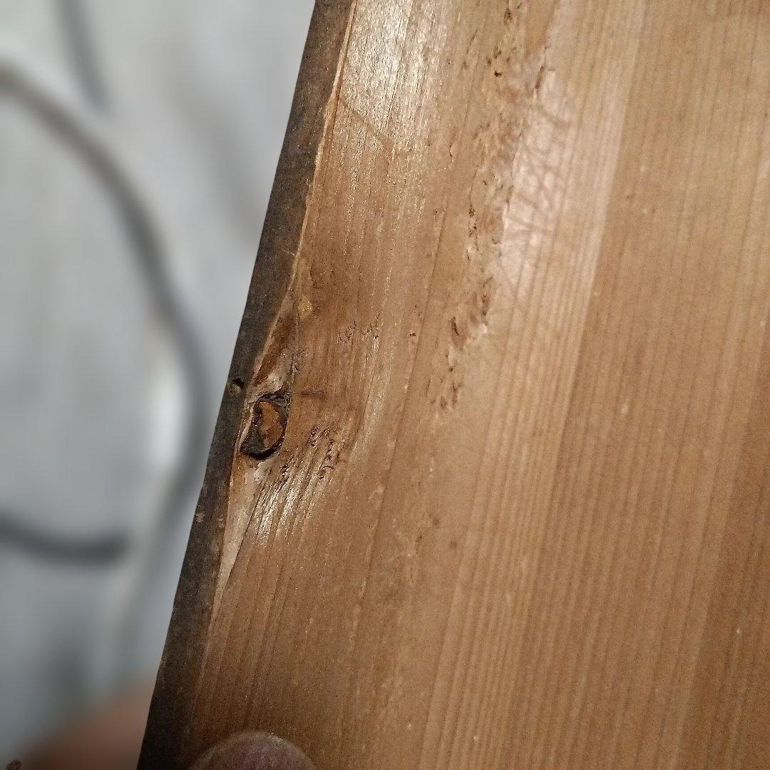 昭和初期　茶箱　釘不規則