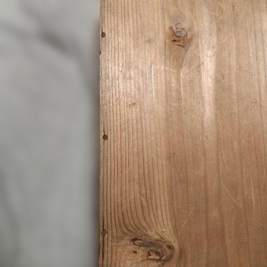 昭和初期　茶箱　釘不規則