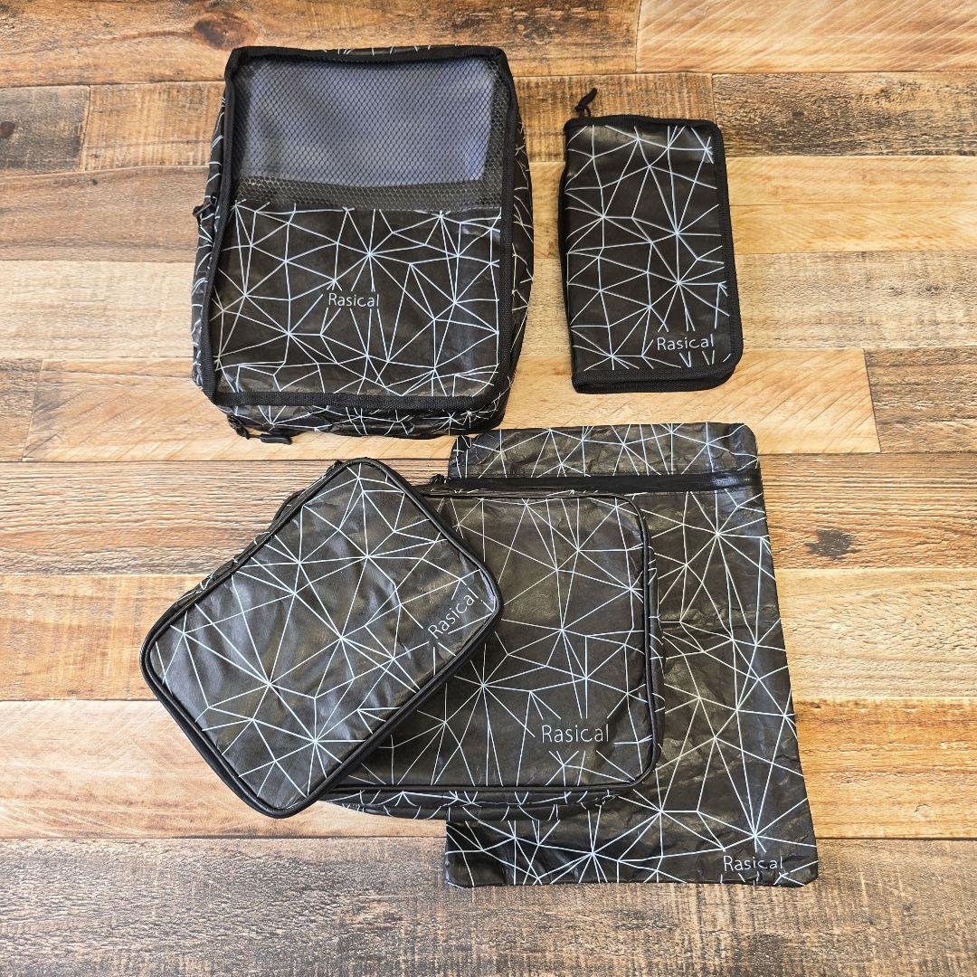 Rasicalラシカル トラベルバッグ スムートート 5点セット シューズケース