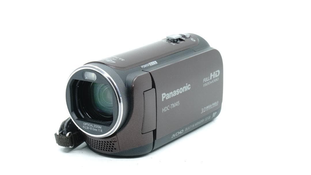 【T2224】 Panasonic HDC-TM45 ブラウン パナソニック