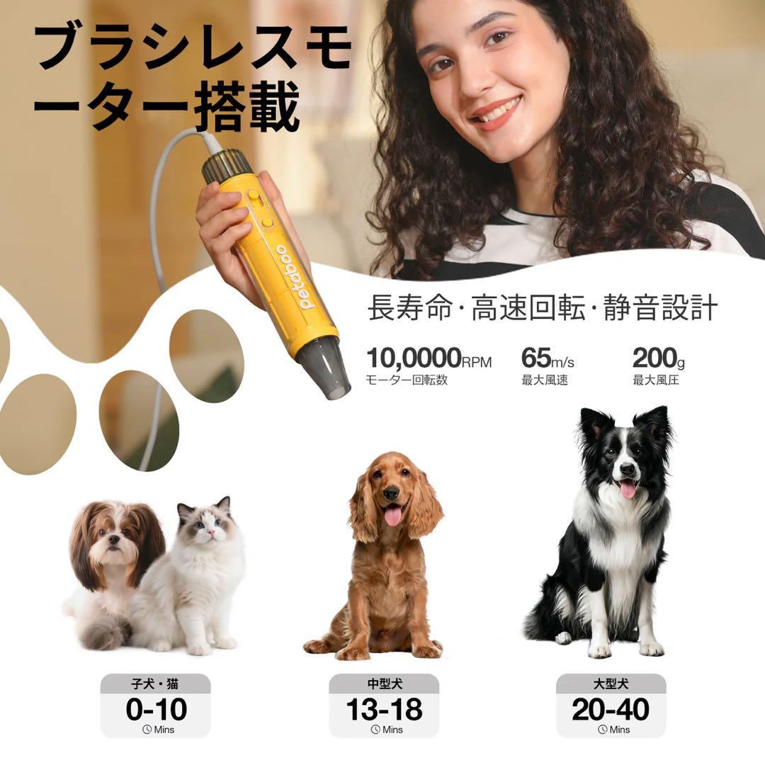 【新品送料無料】 Petaboo Levante200 ペットドライヤー