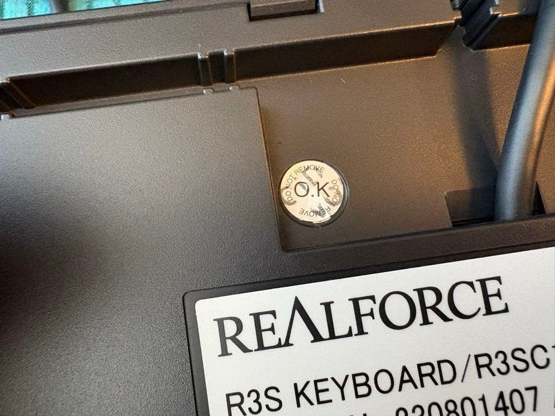 REALFORCE R3SC13 キーボード 本体のみ【分解清掃済】