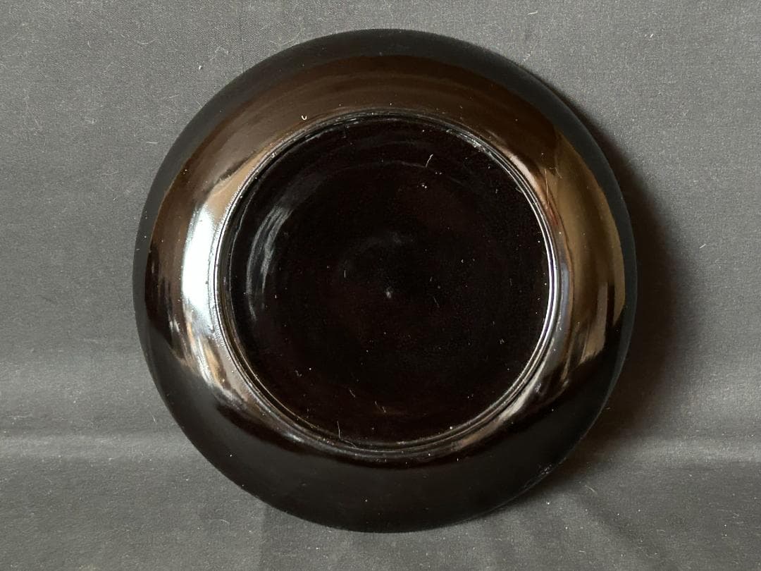 時代 吉野塗 花紋 銘々皿 5客 茶懐石道具 979