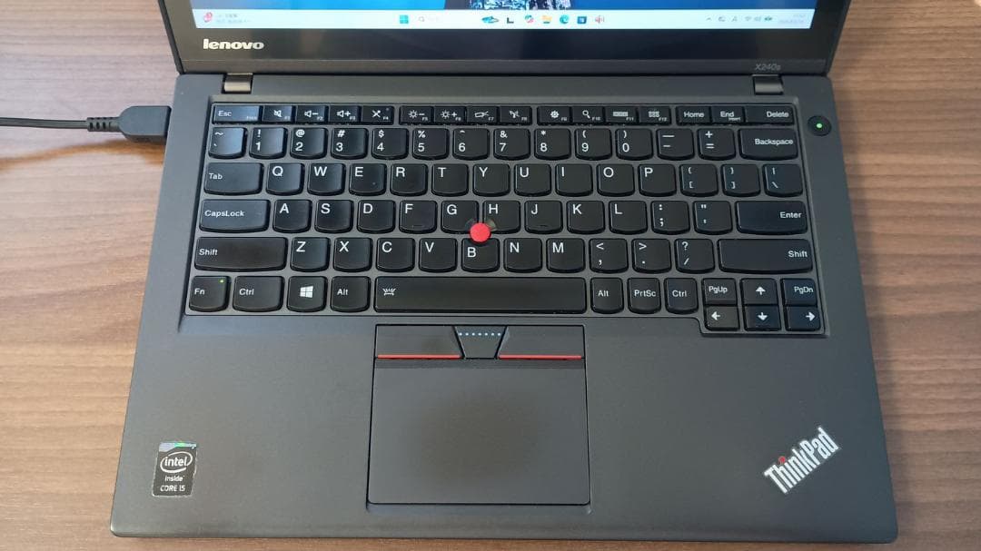 ジャンク x240s、HDD500GB、メモリ8GB、FHDタッチパネル