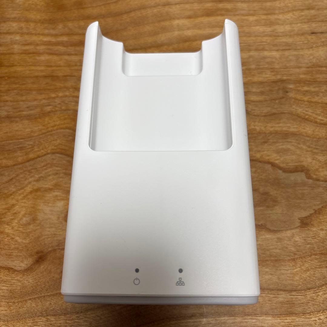 カシモ モバイルルーター NC03 ホワイト 充電ドック（クレードル）付き