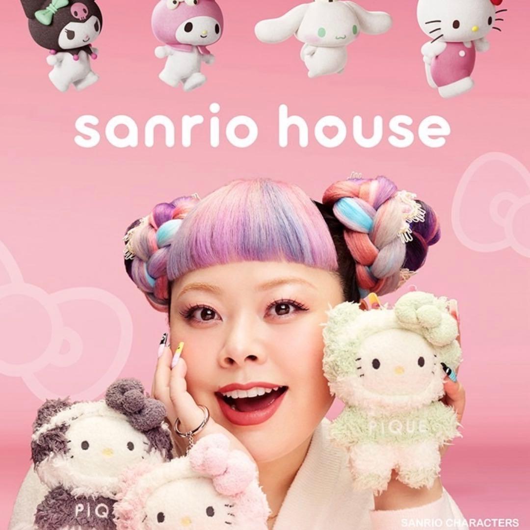 【激レア】ジェラートピケ サンリオハウス限定CAT&DOG ハローキティピンク
