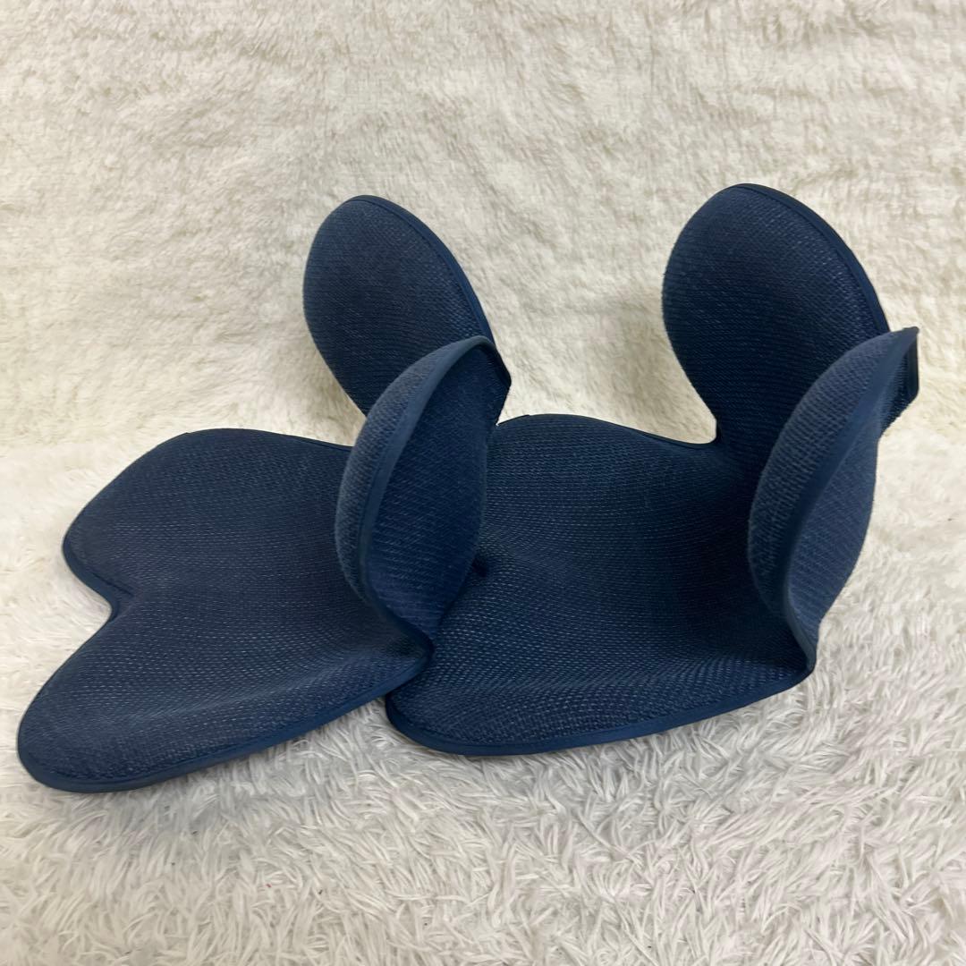 【美品】2個セット　スタイル スタンダード ネイビー 骨盤サポートチェア