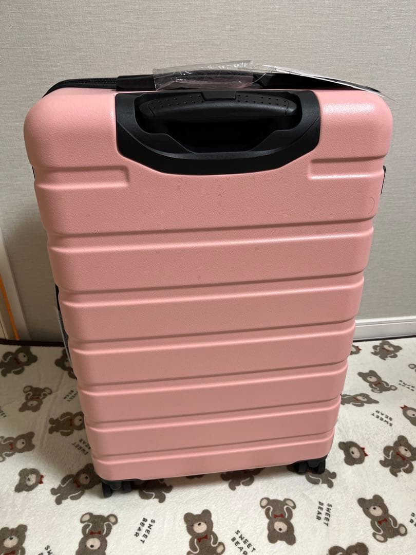 限定値下げ！新品　キャリーケース　スーツケース　ピンク　Mサイズ　TSAロック