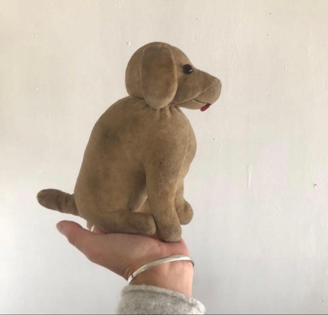 ATLAS antiques購入　イヌ　アンティーク　フランス　ゆいぐるみ