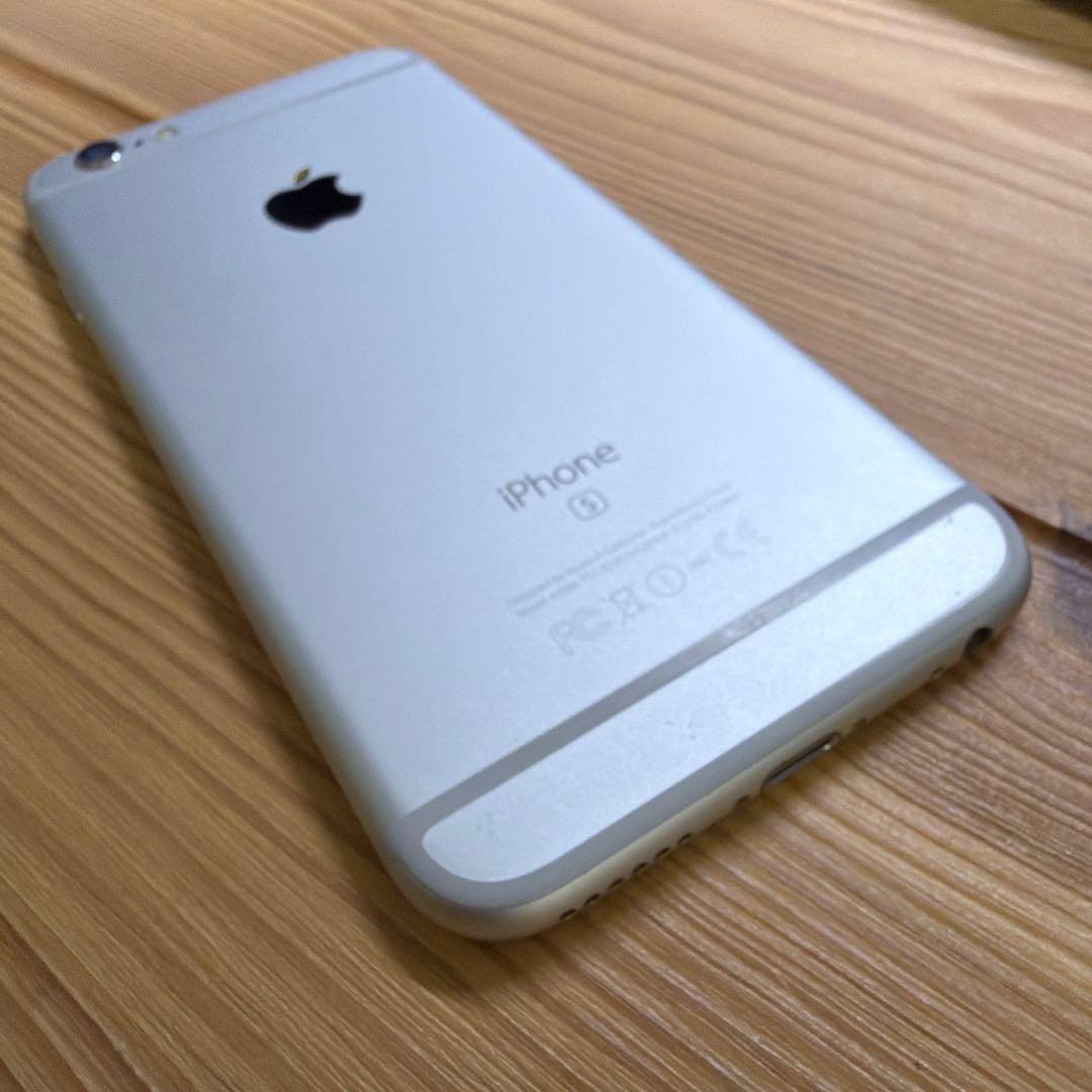 iPhone6s 128GB シルバー　MKQU2J/A バッテリー80%