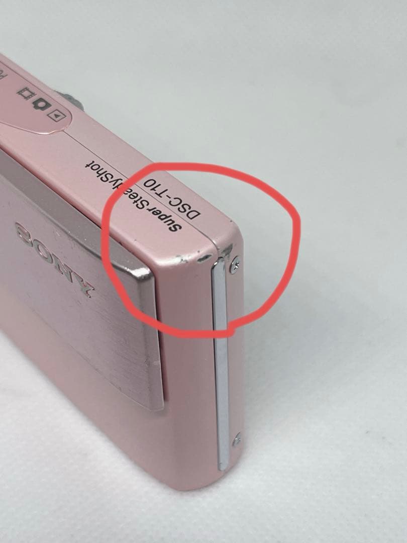 SONY Cyber-shot DSC-T10 ピンク 動作確認済 すぐ使える