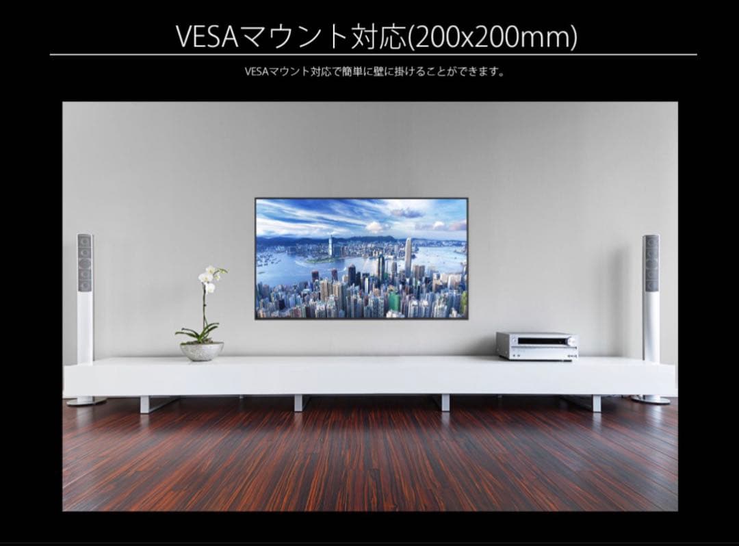 【JAPANNEXT】 JN-VT500UHD 50型大型　4K LEDモニター