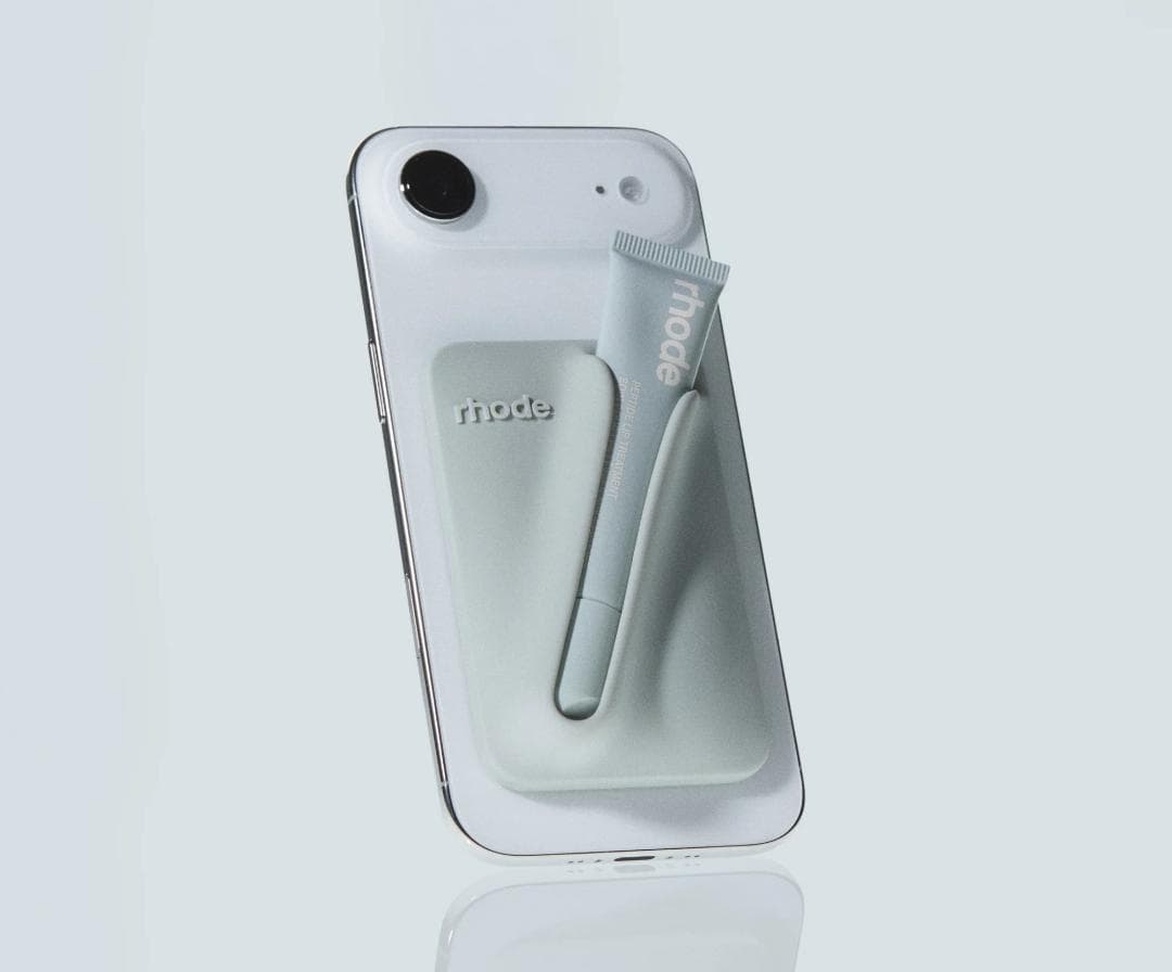 iPhoneアクセサリー rhode snap-on lip case& peptide lipshape
