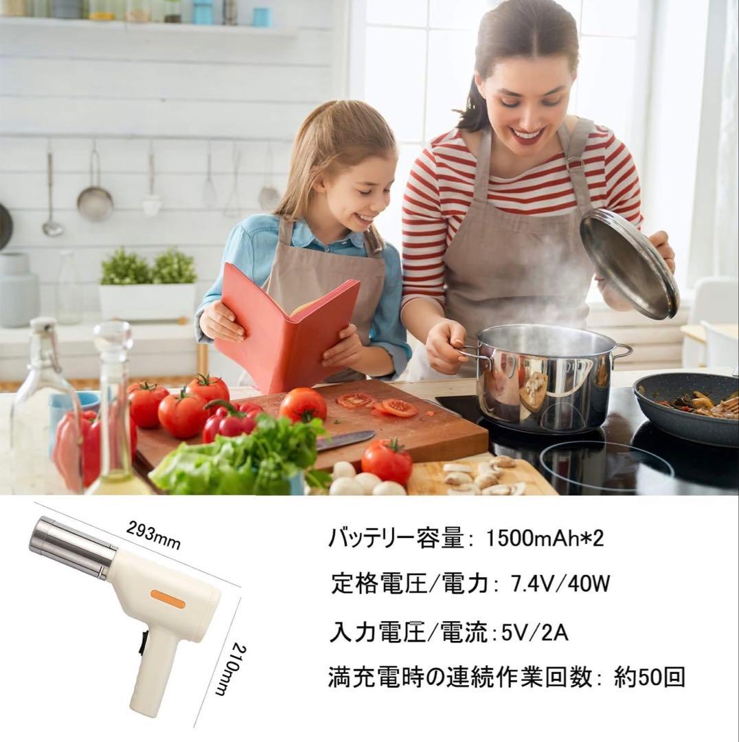 BUSYPIGGY手持ち製麺機 自家製麺 絞り器 口金4種付き ホワイト