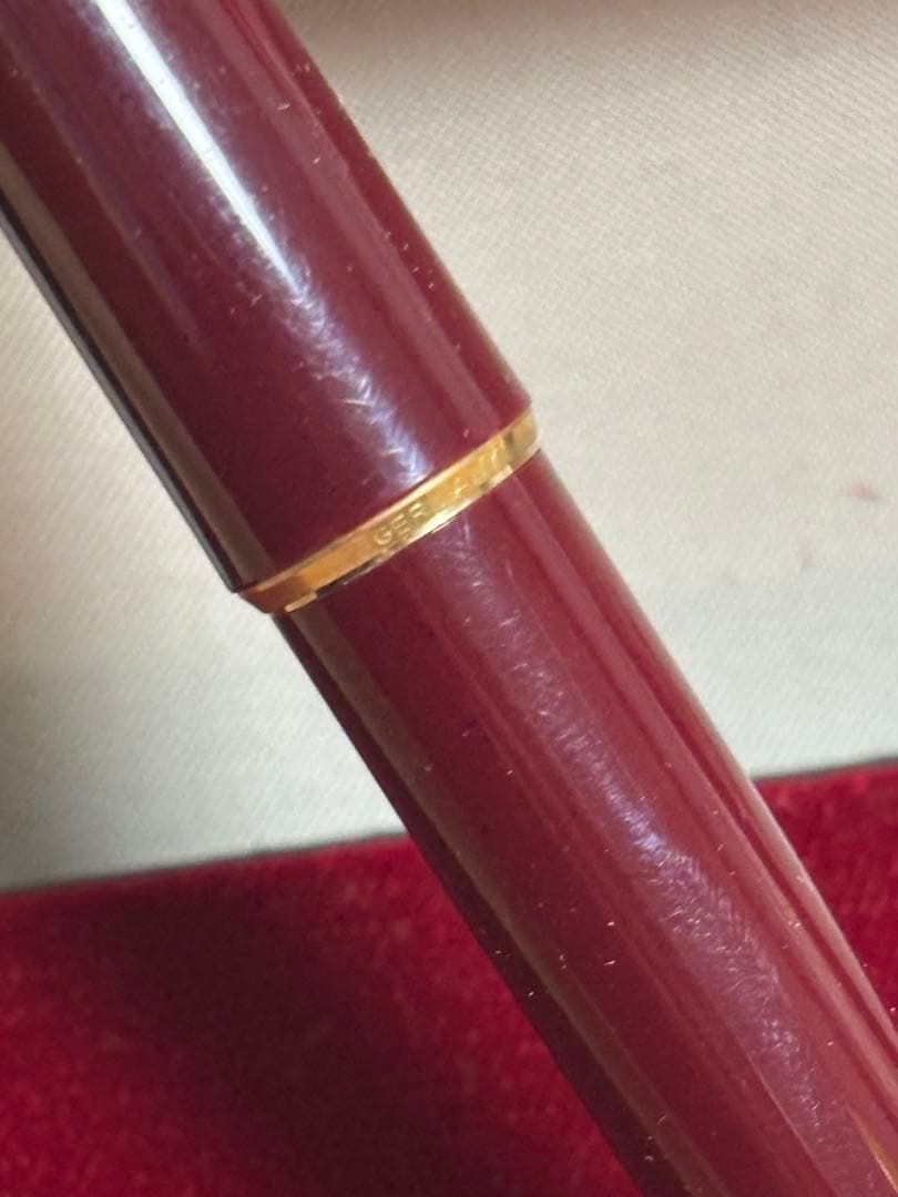 Montblanc 万年筆 赤　現状品