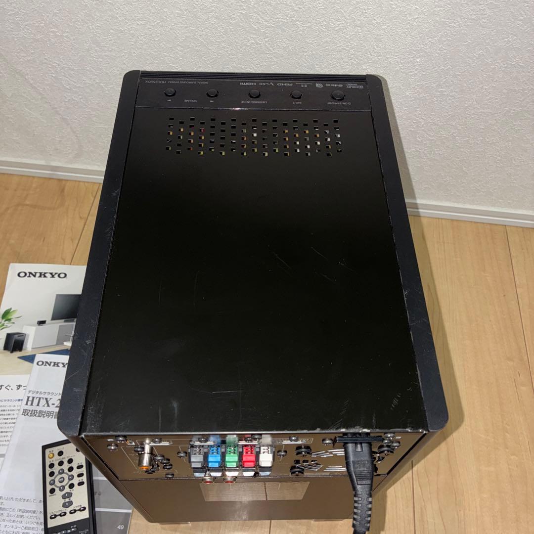 ONKYO ウーハー　アンプシステム　HTX-25HDX