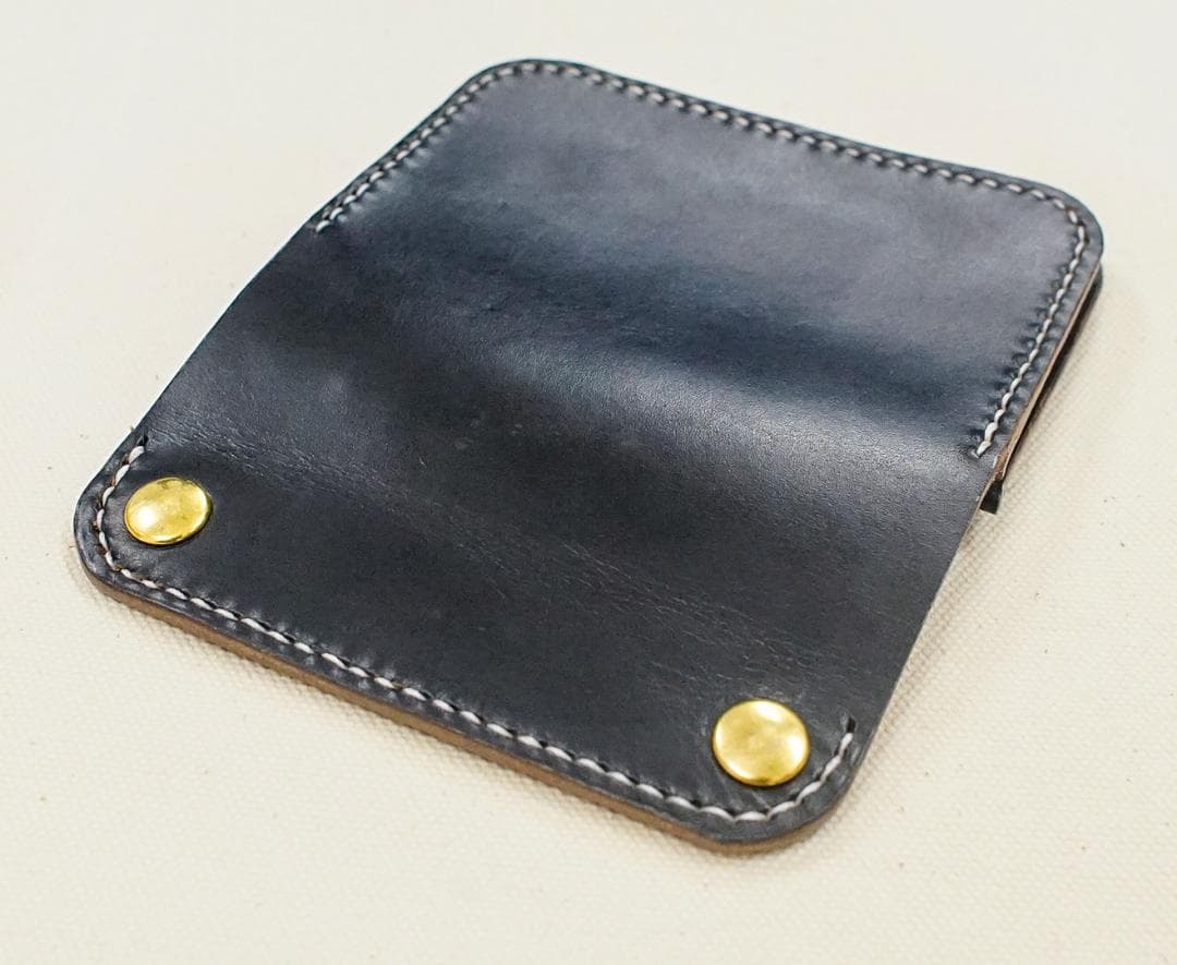 ホーウィン HORWEEN クロムエクセル　トラッカーウォレット　ハンドメイド