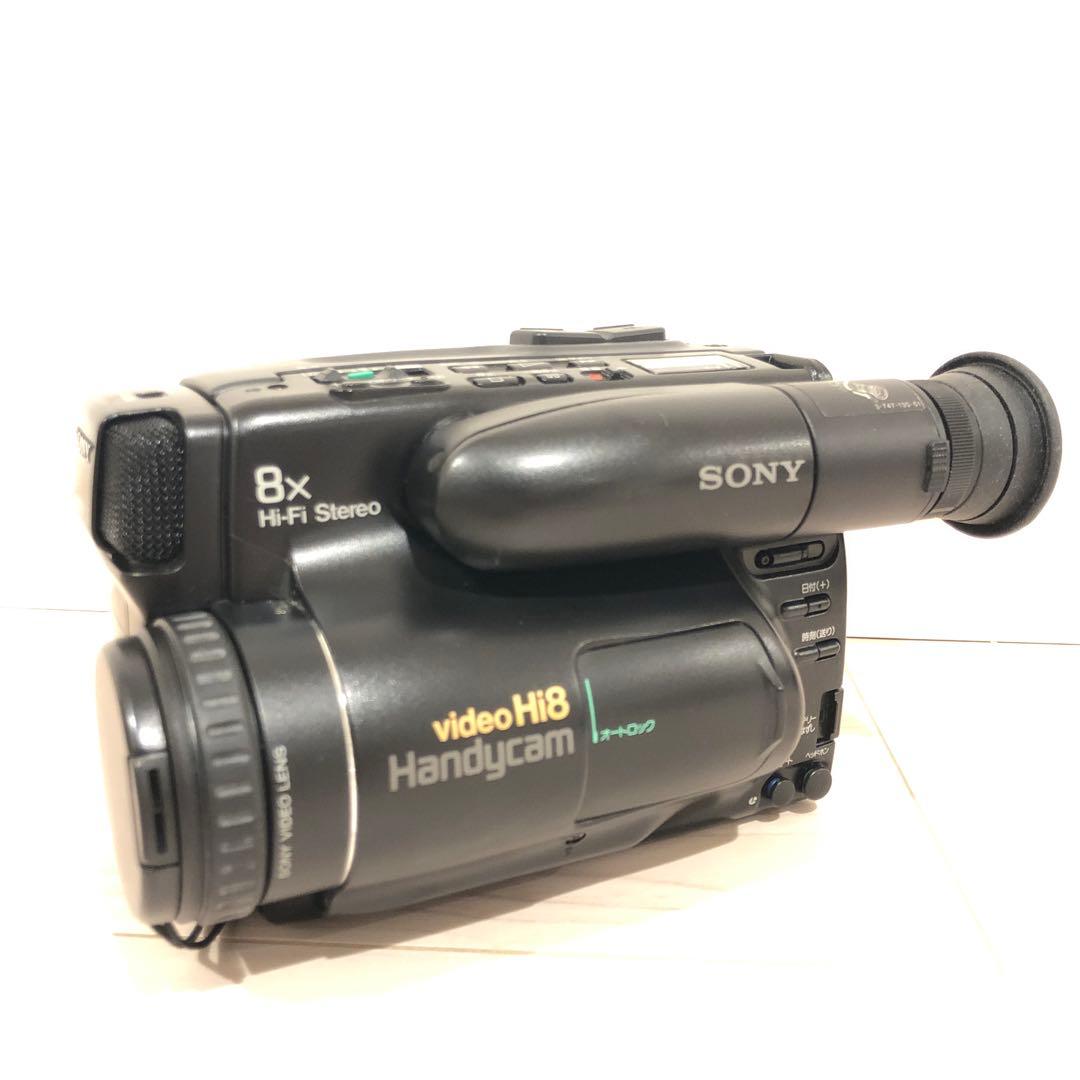 【希少・美品・動作確認済】SONY CCD-TR705 Hi8 Handycam