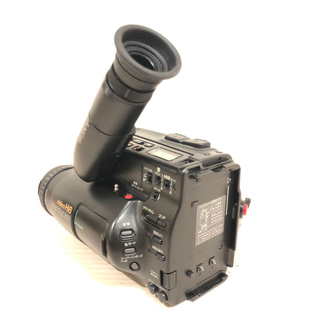 【希少・美品・動作確認済】SONY CCD-TR705 Hi8 Handycam