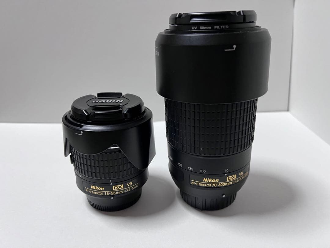 【お買い得】Nikon D5600ダブルズームキット +単焦点レンズ、広角レンズ
